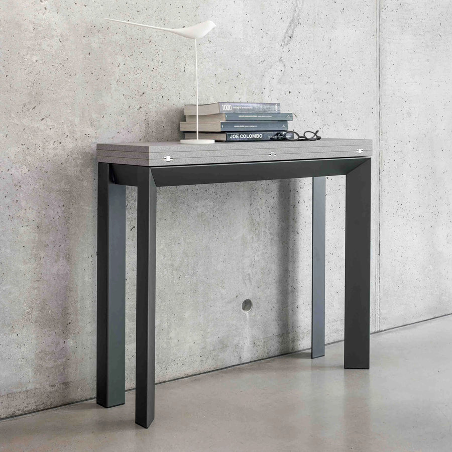 Dinky - Ultra Compact Console Dining Table - Space Saving Extendable Dining Tables - Spaceman Singapore