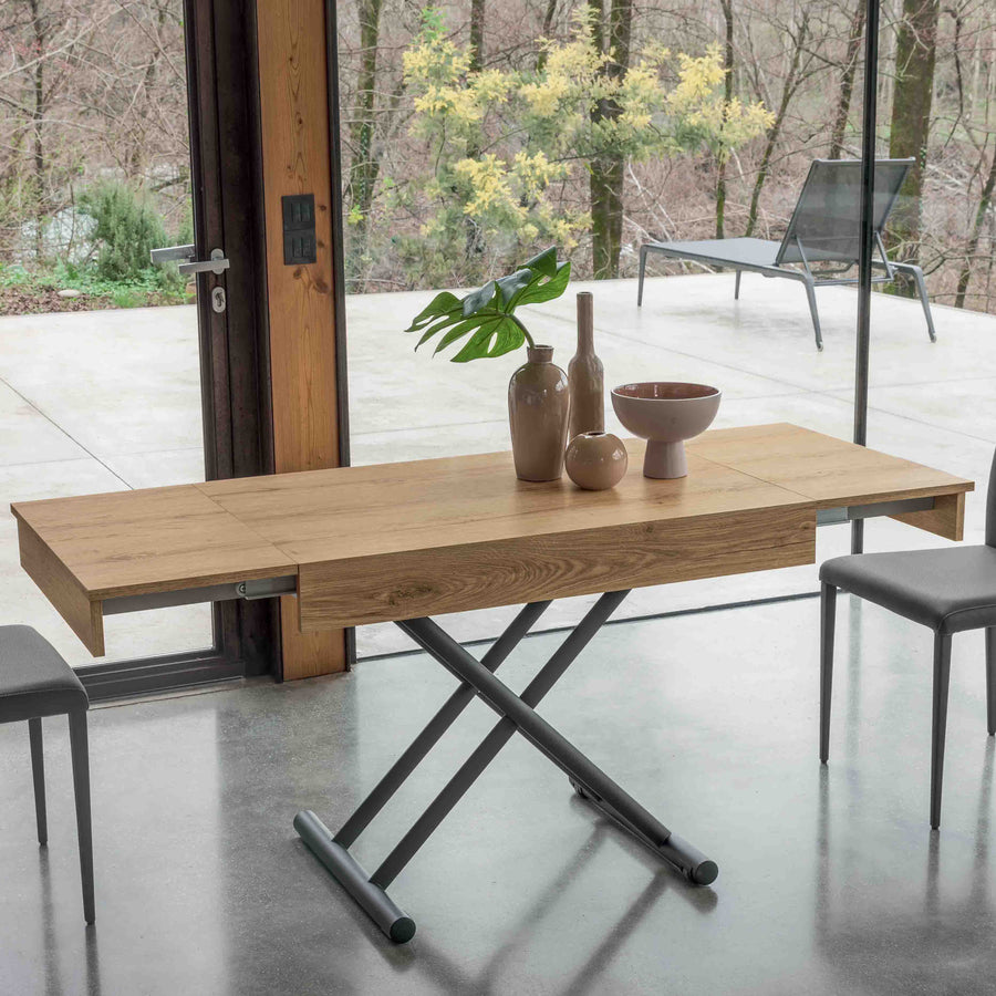 Wings - Compact Coffee and Extendable Dining Table