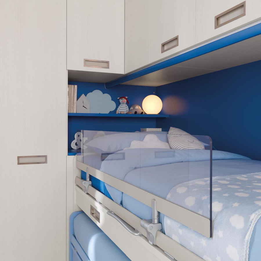 Bunk beds - Cascade - Kids and Teen Bunk Beds with Desk - Spaceman