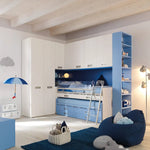 Bunk beds - Cascade - Kids and Teen Bunk Beds with Desk - Spaceman