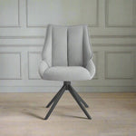 Chairs - Wingback - Luxurious Swivel Dining Chairs - Spaceman