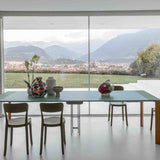 Dining table - Delta - Slim Console and Extendable Dining Table - Spaceman