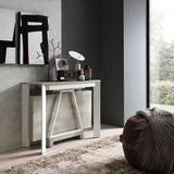 Dining table - Delta - Slim Console and Extendable Dining Table - Spaceman