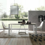 Dining table - Delta - Slim Console and Extendable Dining Table - Spaceman