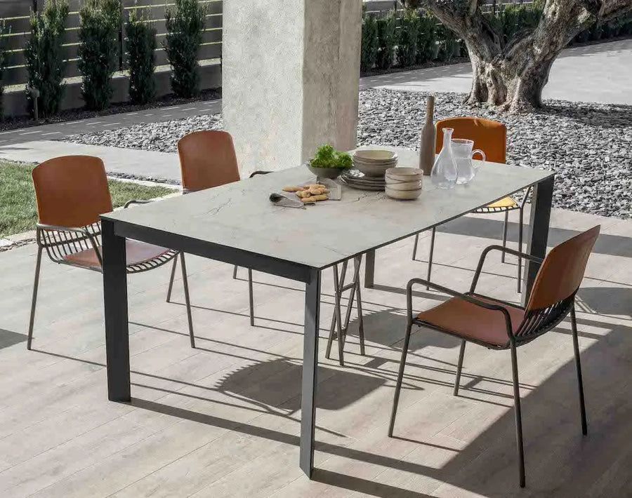 Dining table - Hardy - extendable dining table console table for balcony and outdoor - Spaceman