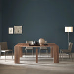 Dining table - Mantel - Wood Veneer Console and Extendable Dining Table - Spaceman