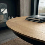 Dining table - Plexus Round - Modern Extending Dining Table - Spaceman