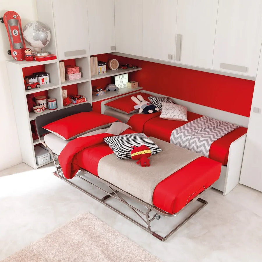  - Emerge - Kids/ Teens Bed with Drawers or Trundle - Spaceman