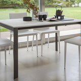  - Flatiron - Extending Dining Table Set - Spaceman