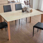  - Flatiron - Extending Dining Table Set - Spaceman