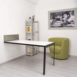 General - Pic Table - Wall Mounted Dining Table with Custom Picture Frame - Spaceman