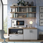 General - Pirouette - hidden home office desk + storage cabinet - Spaceman