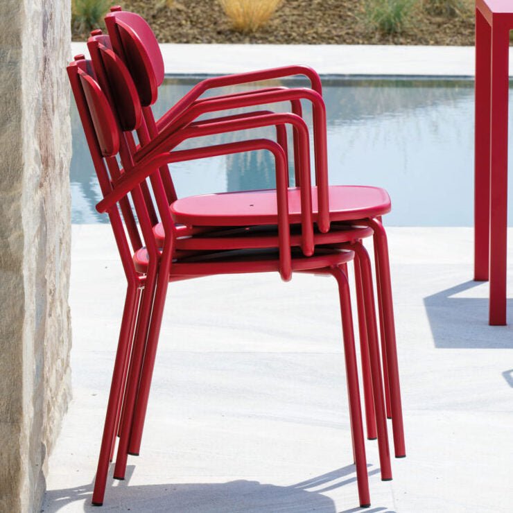 Outdoor - Curvy - Outdoor Dining Chair - Spaceman