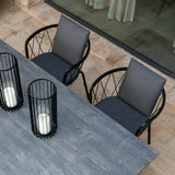 Outdoor - Lattice - Outdoor Dining Chair - Spaceman