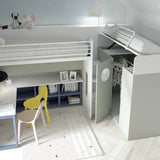  - Pandora - Kids/ Teens Loft Bed and Wardrobe - Spaceman