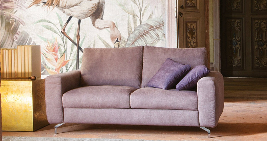 Sofa bed - Slumbersofa Embrace - Luxurious Sofa Bed With Feather Cushions - Spaceman