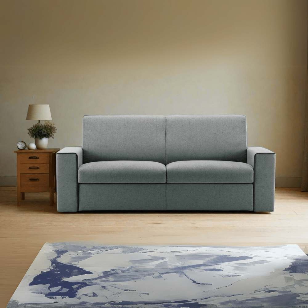 Sofa bed - Slumbersofa Enigma - Customisable Real Mattress Sofa Bed with wide arms- Spaceman