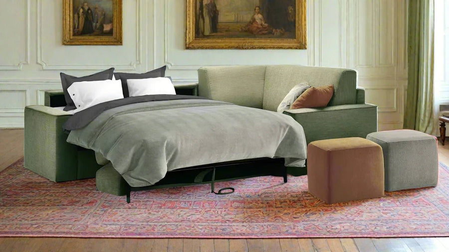 Sofa bed - Slumbersofa Enigma - Customisable Real Mattress Sofa Bed - Spaceman