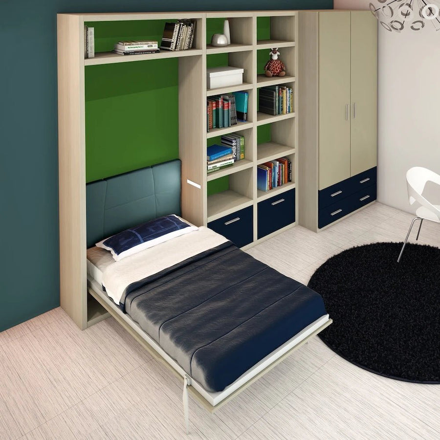 Liberty Simple Murphy Bed Singapore | Made In Italy – Spaceman