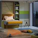 Transforming beds - Slumbersofa Classic - Storage Sofa and Murphy Bed - Spaceman