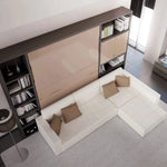 Transforming beds - Slumbersofa Modern - Sofa and Quick Opening Murphy Bed - Spaceman